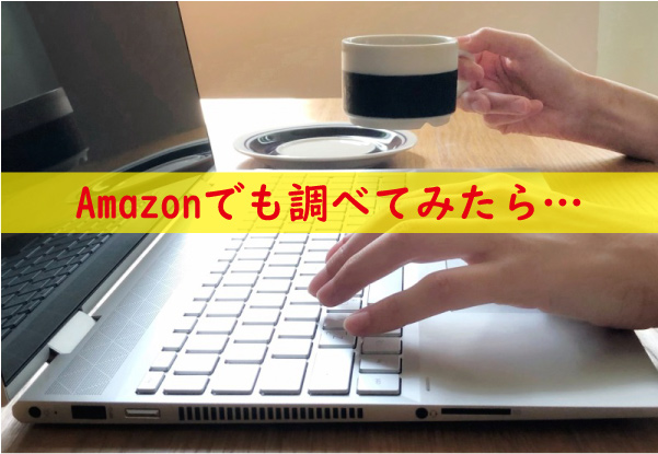 Amazonで価格を調べた