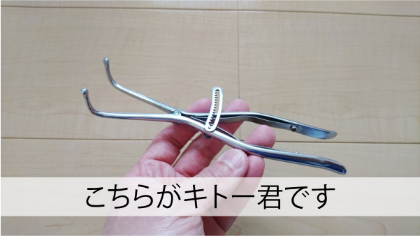 こちらが包茎グッズのキトー君です